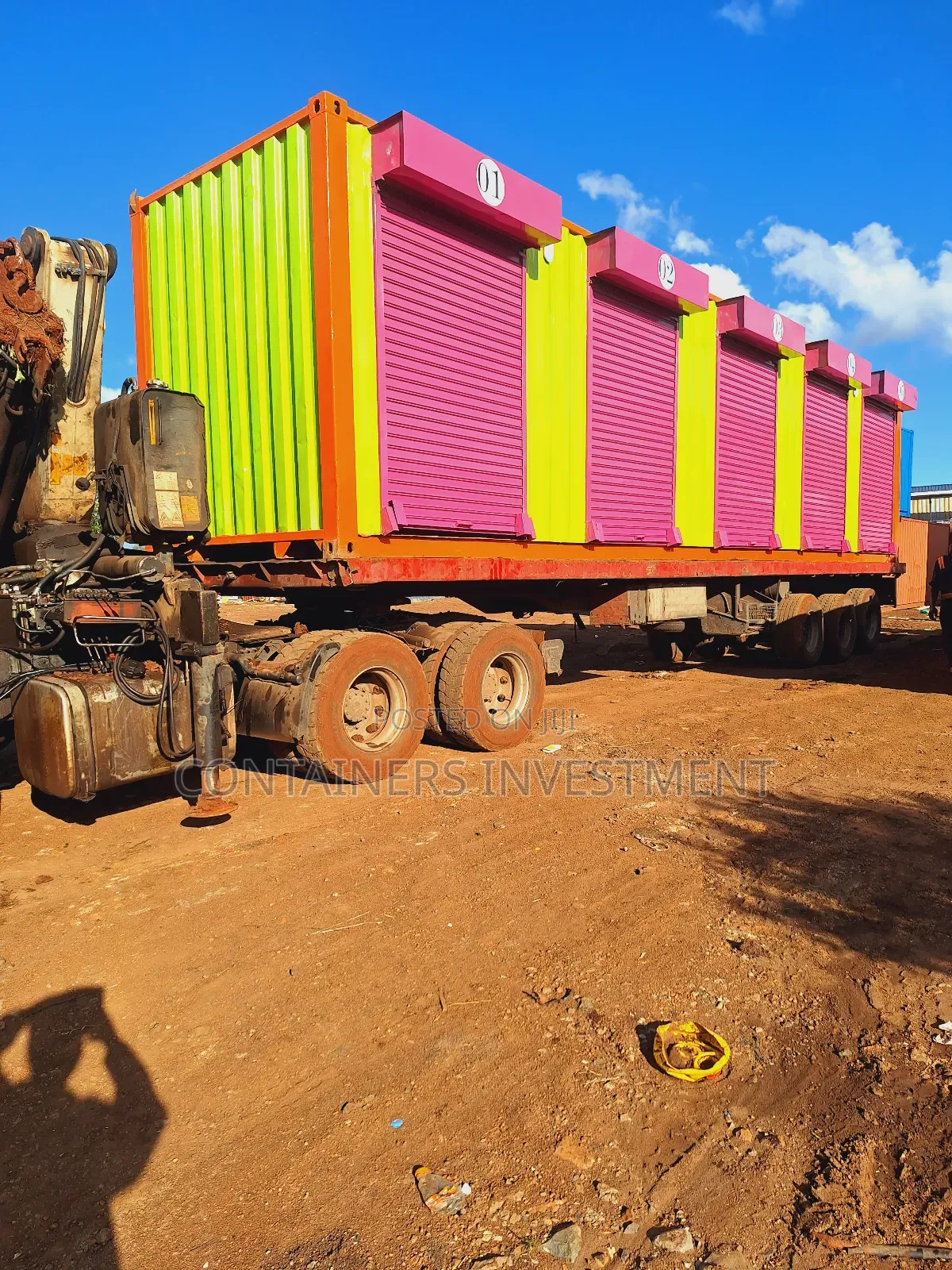 Shipping Container Stalls Available for Sale- 40ft Container