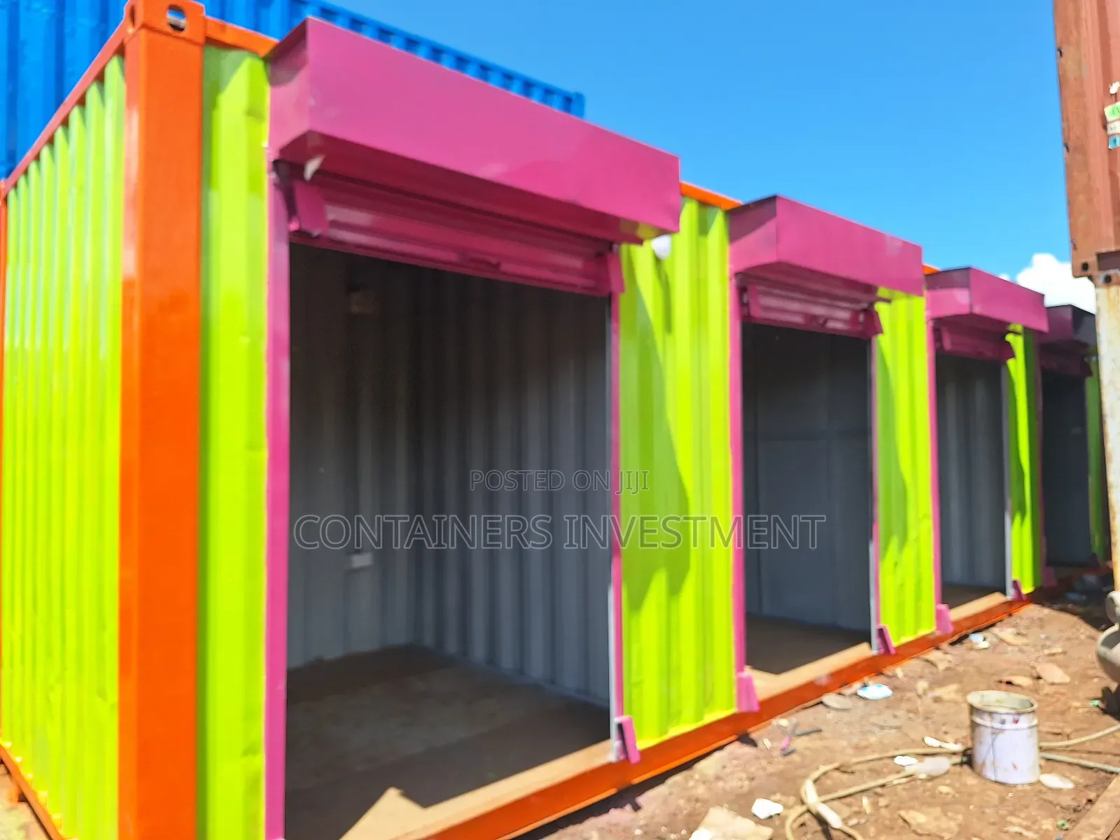 Shipping Container Stalls Available for Sale- 40ft Container