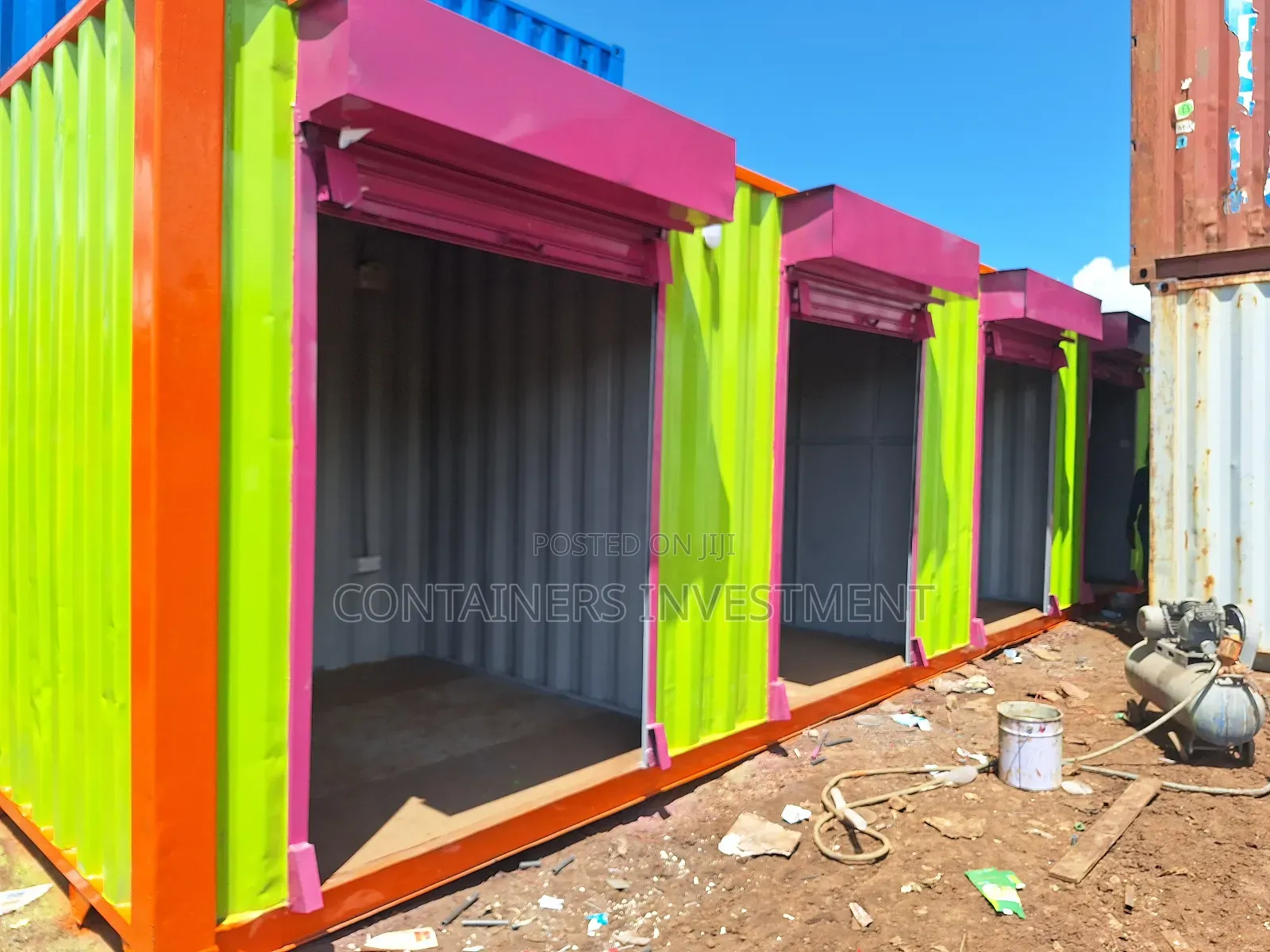 Shipping Container Stalls Available for Sale- 40ft Container