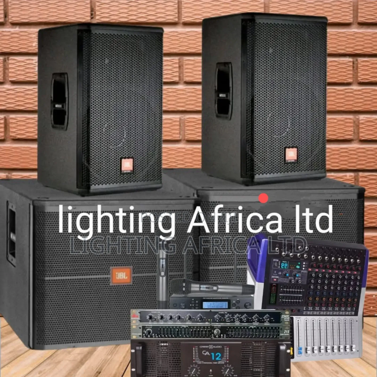 Complete Outdoor JBL Public Address System