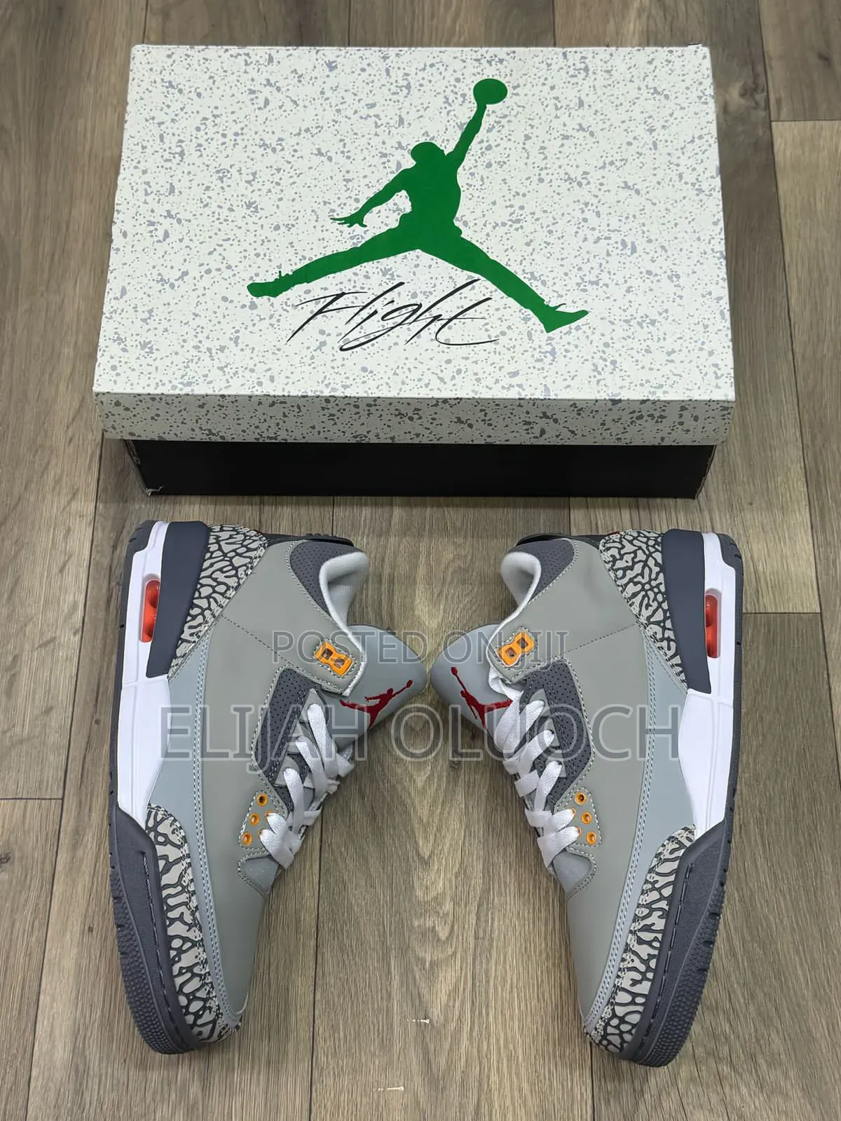 Jordan 3 Cool Grey Original