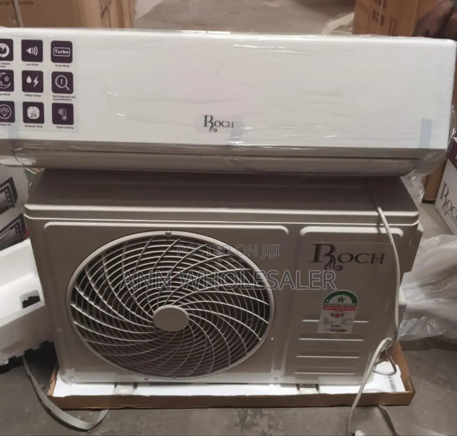 With Warranty Roch 12000 Btu Air Cons Conditioner / Roch