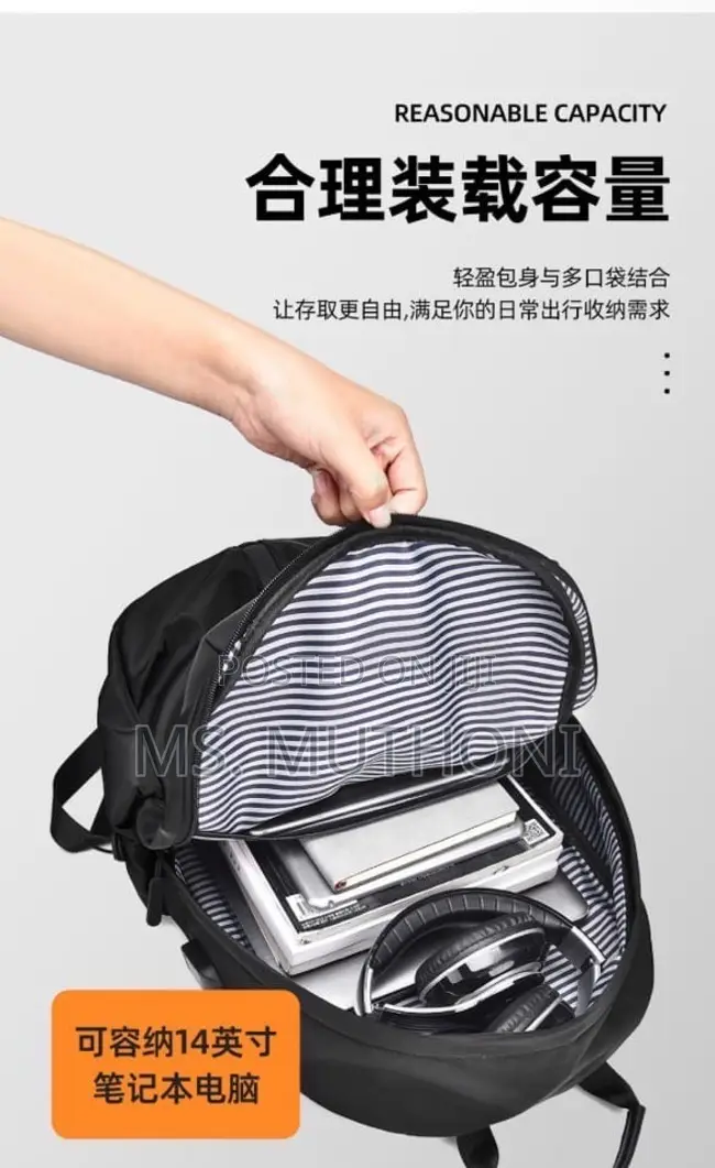 Elegant Oxford Waterproof Laptop Backpack