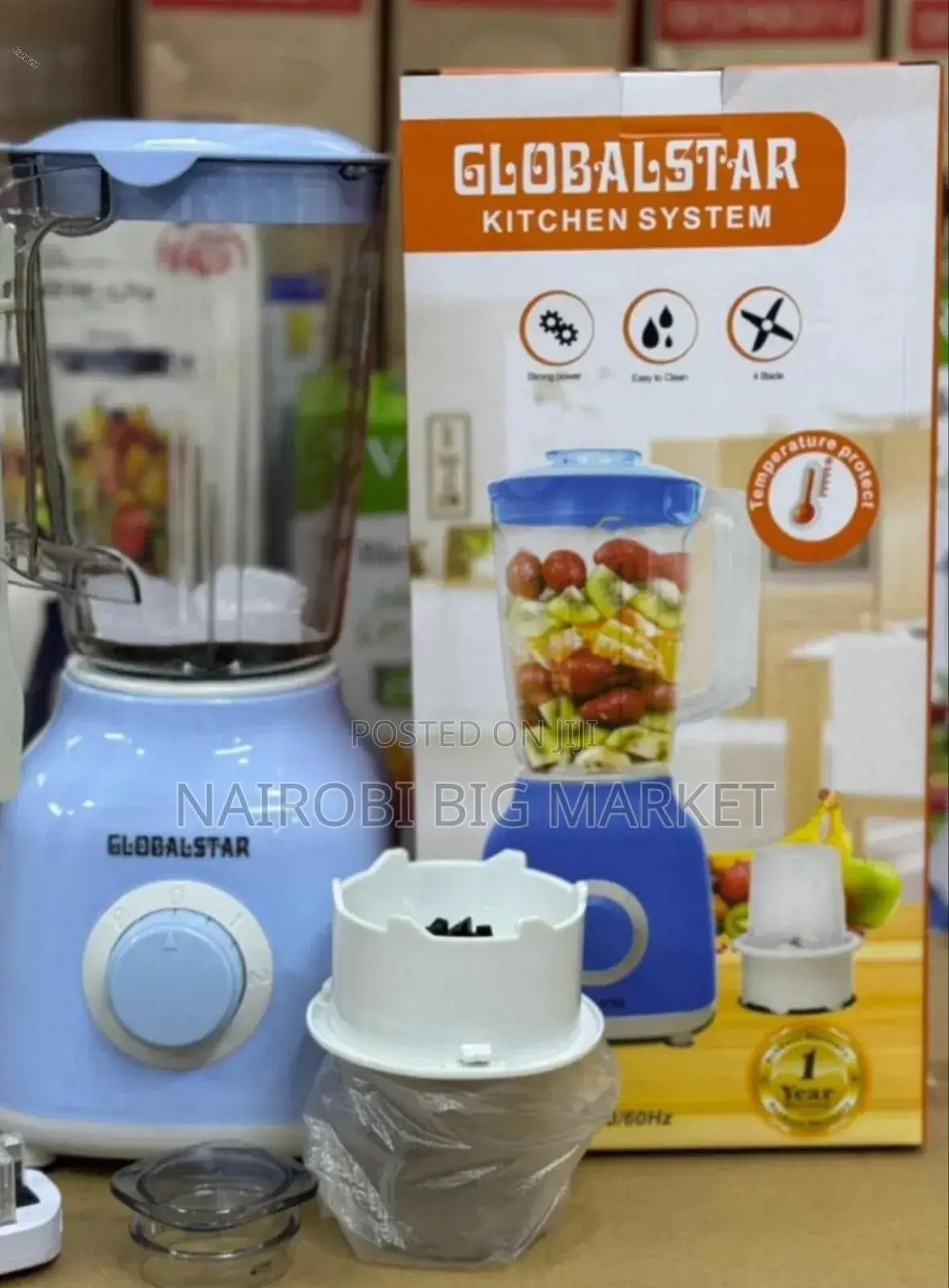 With Warranty Globalstar 2 in 1 Blender B-12