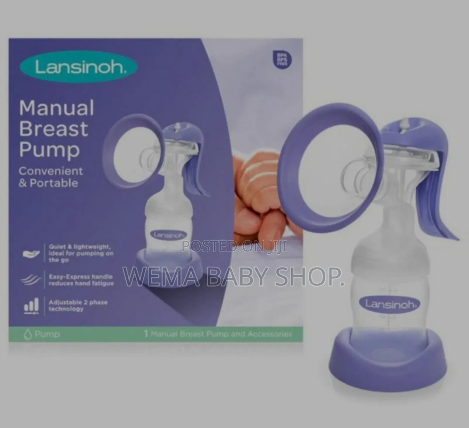 Lansinoh Manual Breast Pump