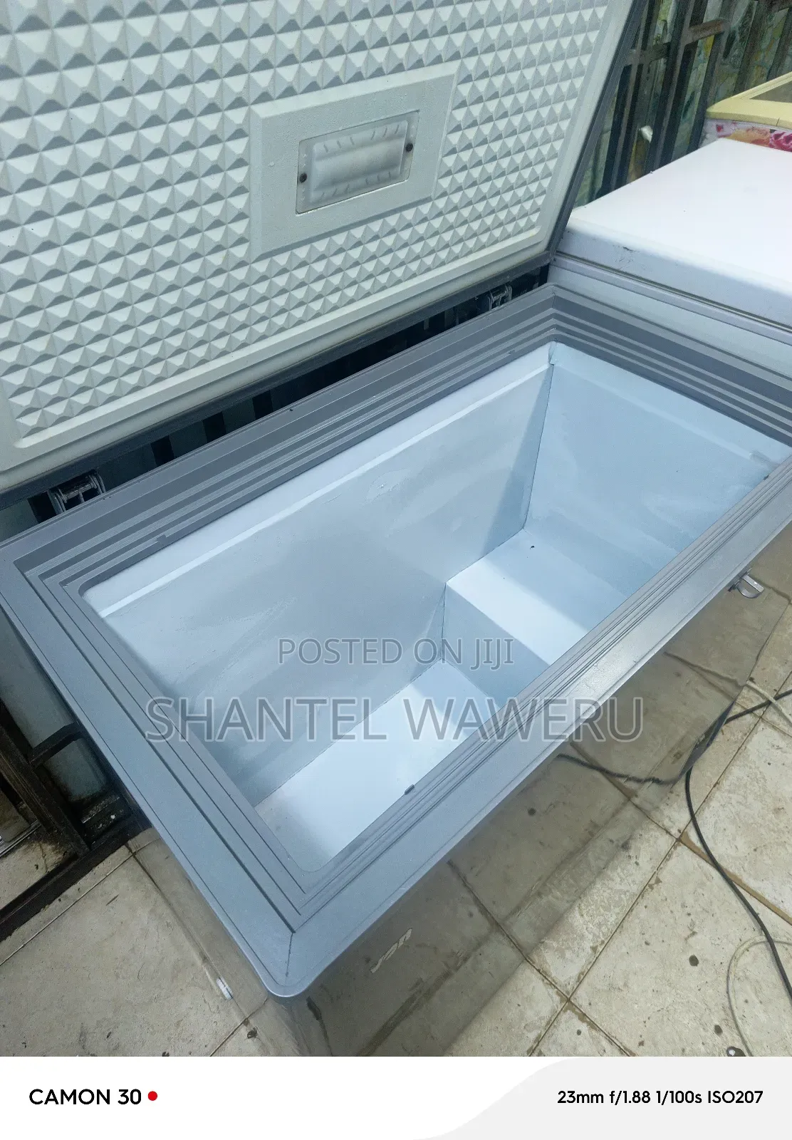 Deep Freezer Greyin Colour
