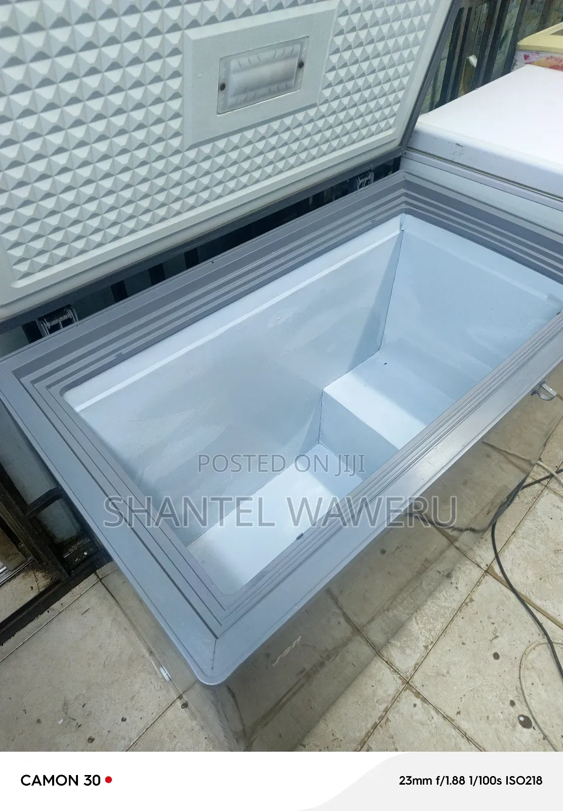 Deep Freezer Greyin Colour