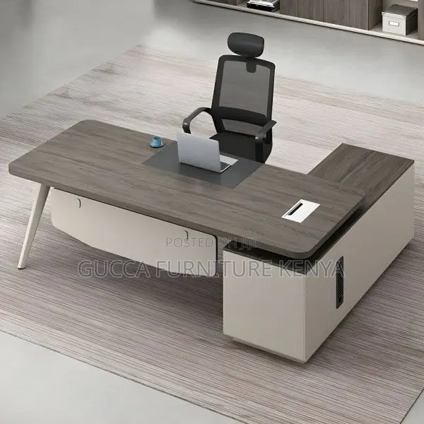 Office Desk:1.8 Meter L-Shape Designer Office Senate Desk