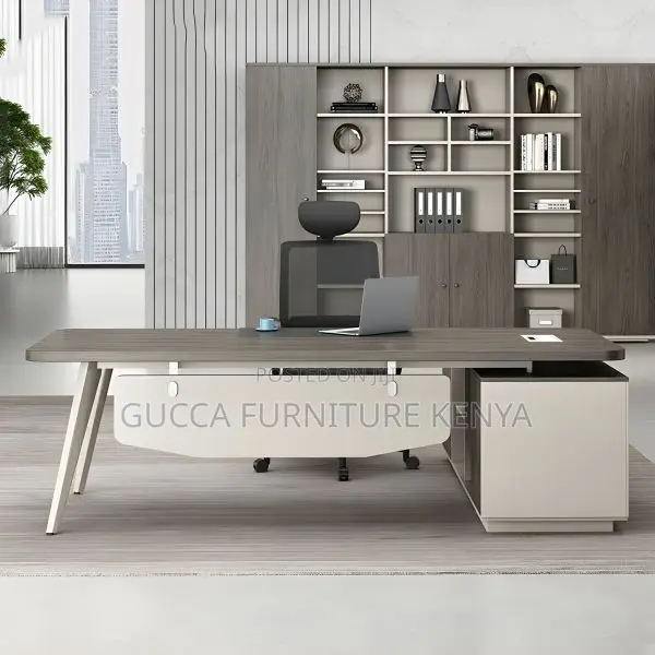Office Desk:1.8 Meter L-Shape Designer Office Senate Desk