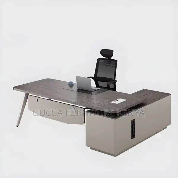 Office Desk:1.8 Meter L-Shape Designer Office Senate Desk