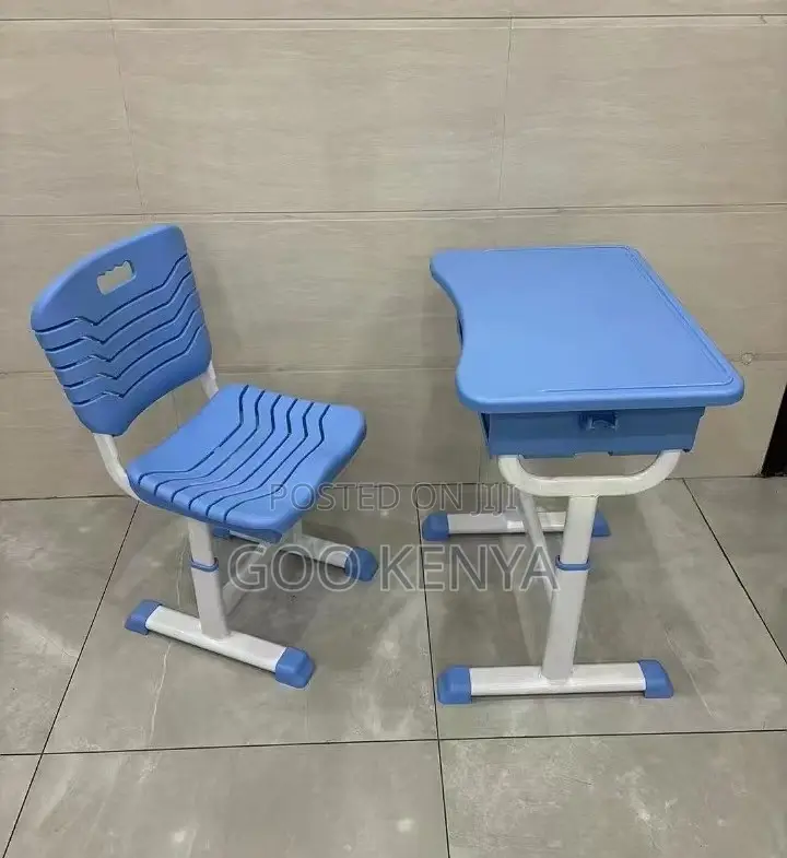 Kids Chair ; Adjustable Plastic Kids Desk and Chair