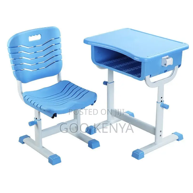 Kids Chair ; Adjustable Plastic Kids Desk and Chair
