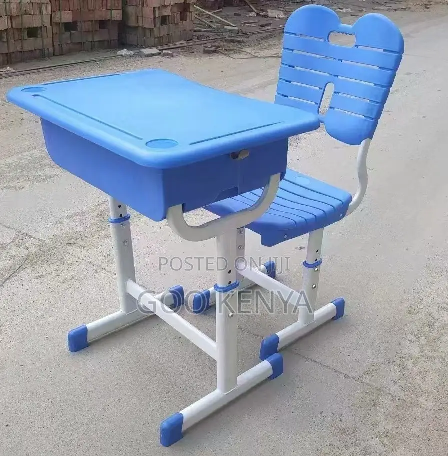 Kids Chair ; Adjustable Plastic Kids Desk and Chair