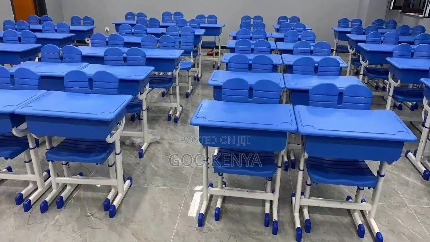 Kids Chair ; Adjustable Plastic Kids Desk and Chair