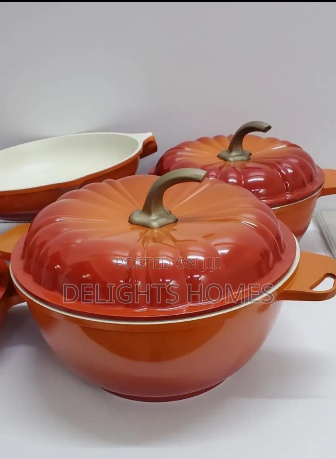 9pcs Usfe Pumpkin Granite Cookware Set-Alp
