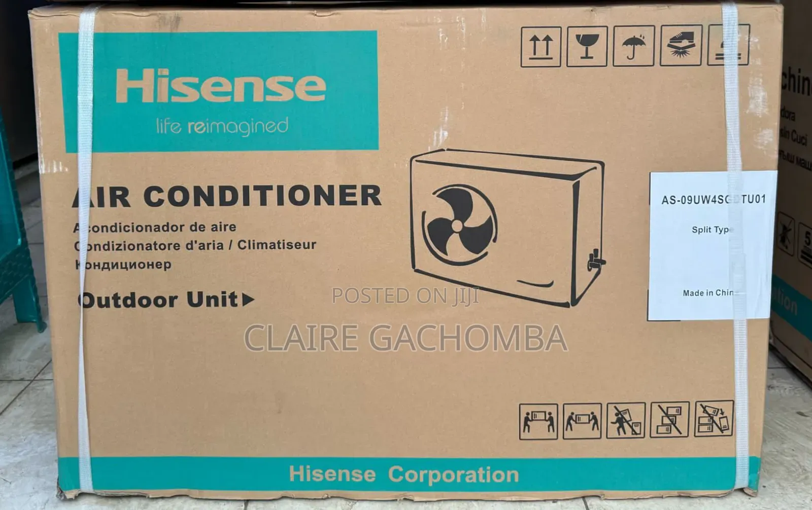 Hisense 1.5hp Split Aircon ,3m Pipe 12000btu Air Conditioner