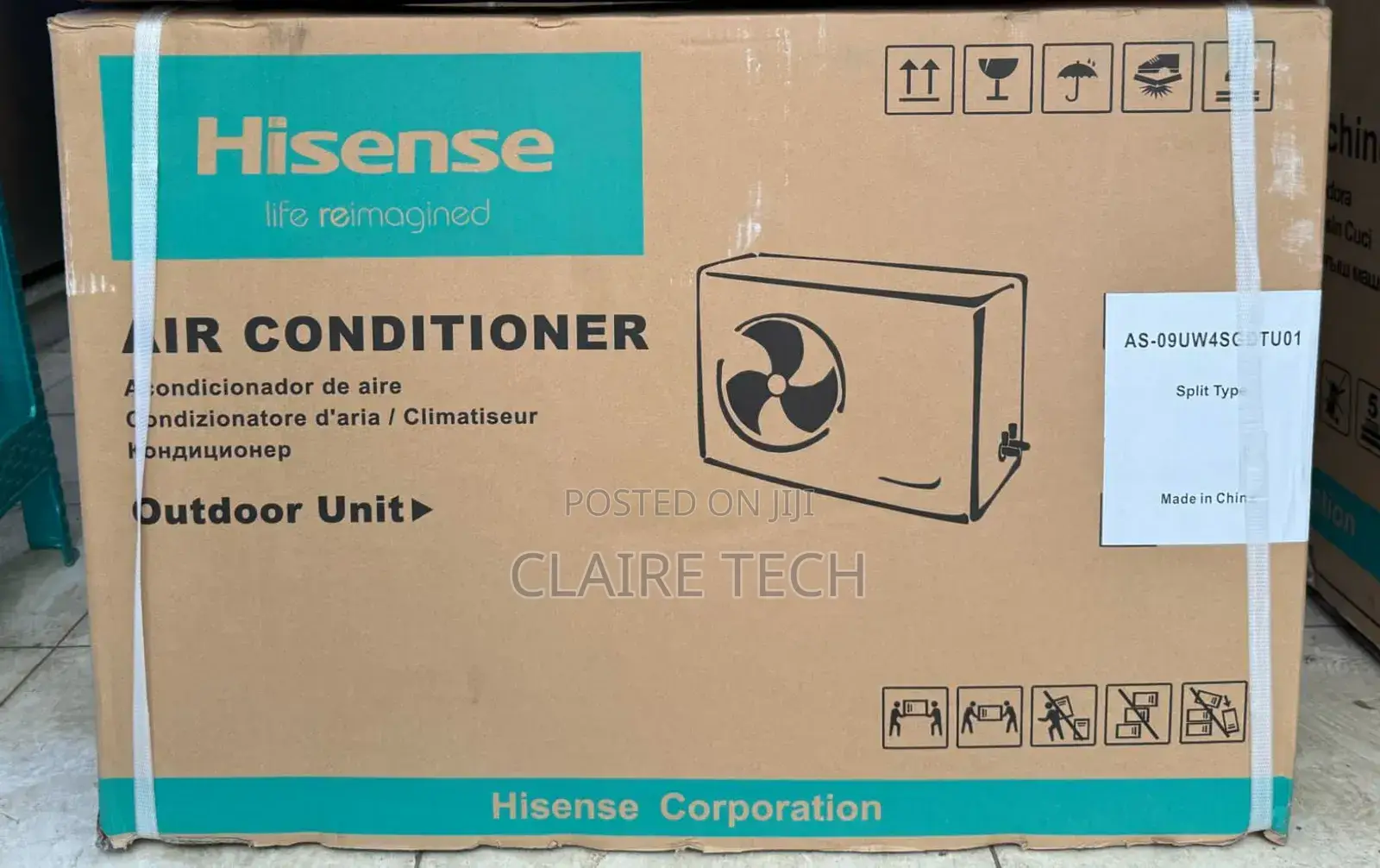Hisense 1.5hp Split Aircon ,3m Pipe 12000btu Air Conditioner
