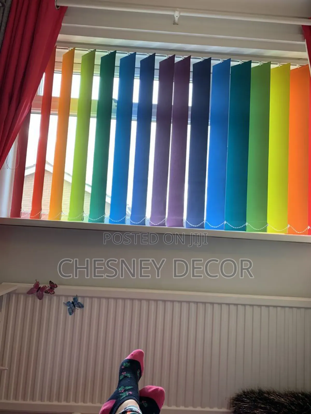 Multicolored Windowblindz