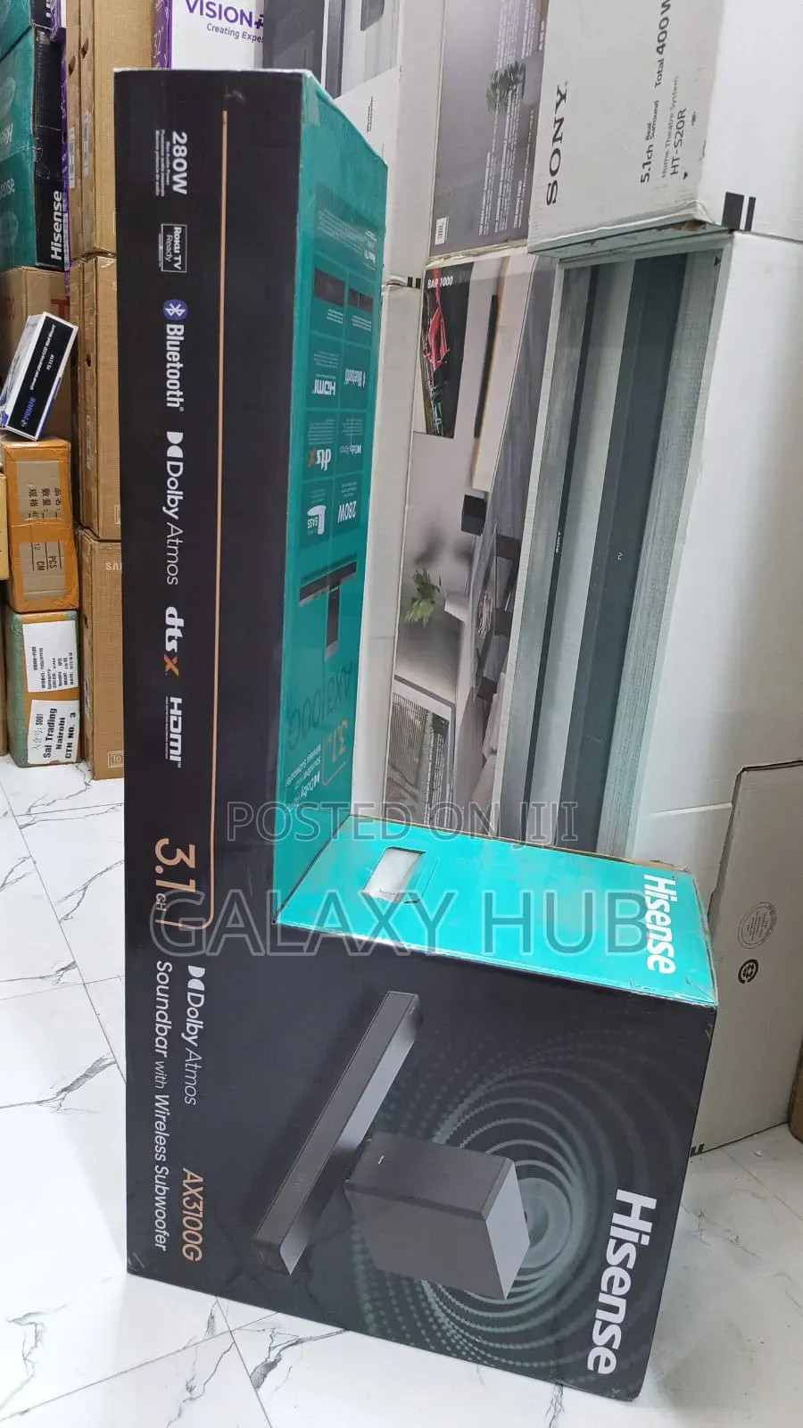 Hisense Ax3100 Soundbar 3.1ch 280watts
