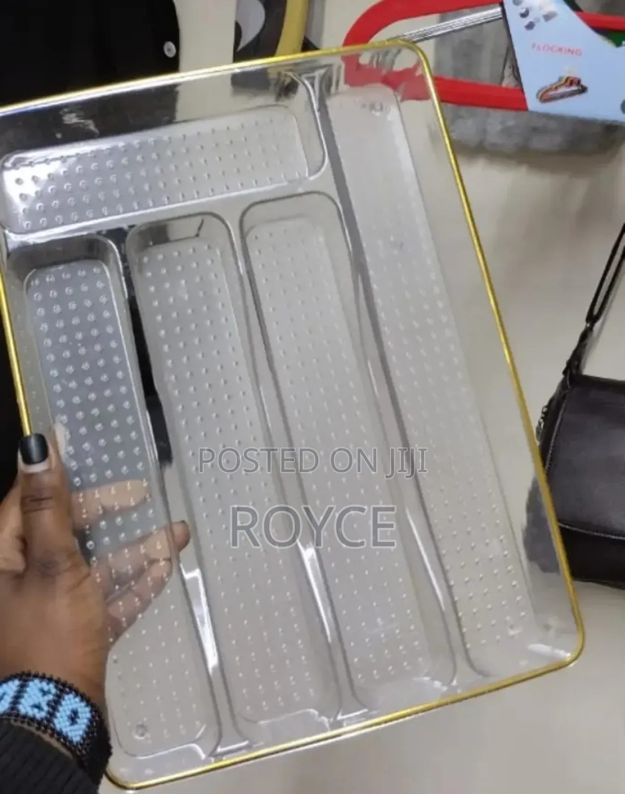 Acrylic Cutlery Organizer