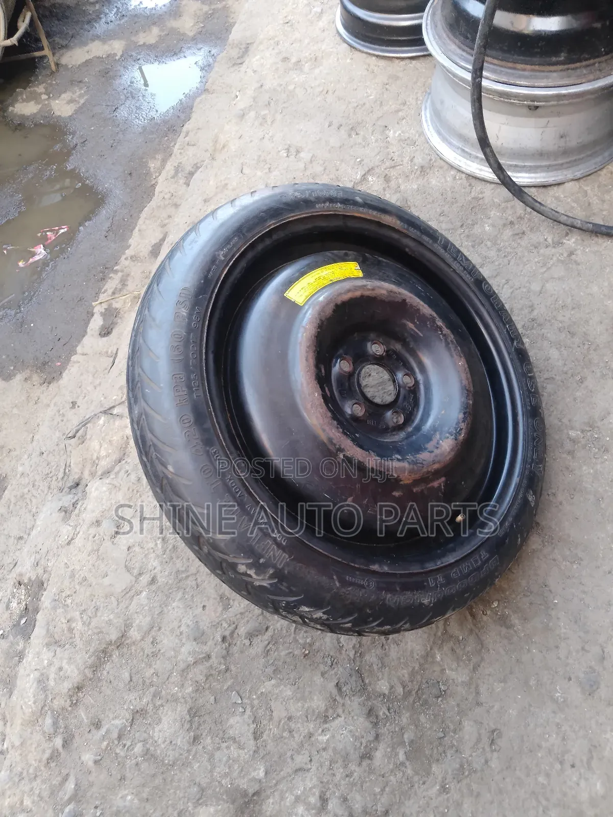 Subaru Spare Wheel, Donut