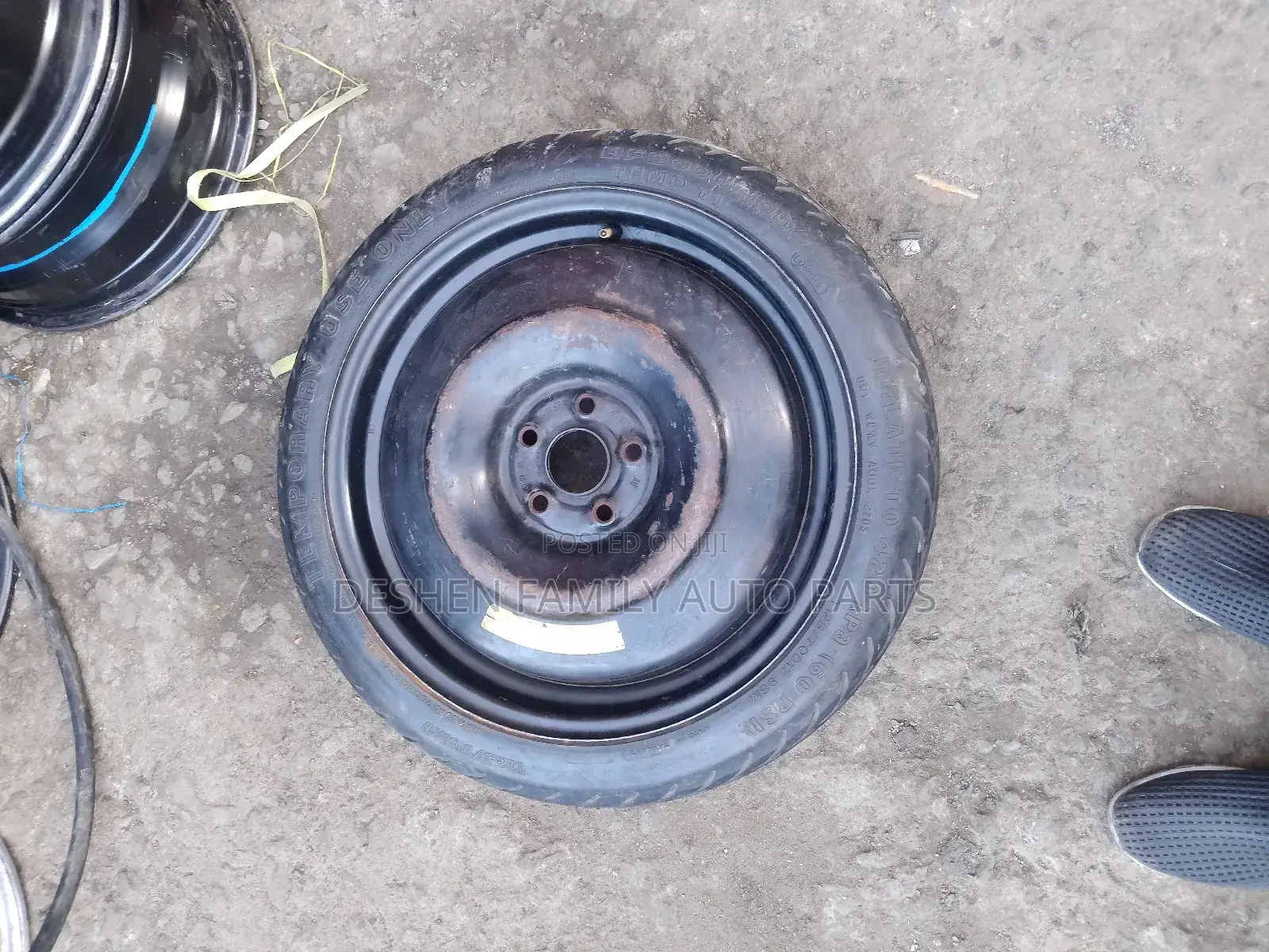 Subaru Spare Wheel, Donut
