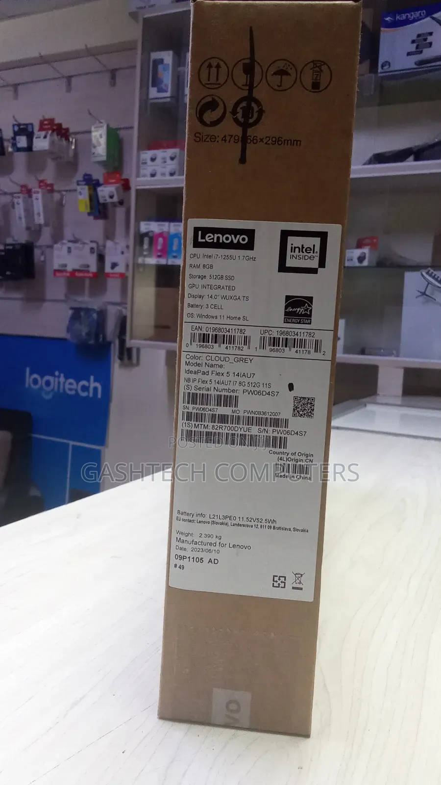 New Laptop Lenovo Flex 5 8GB Intel Core I7 SSD 512GB
