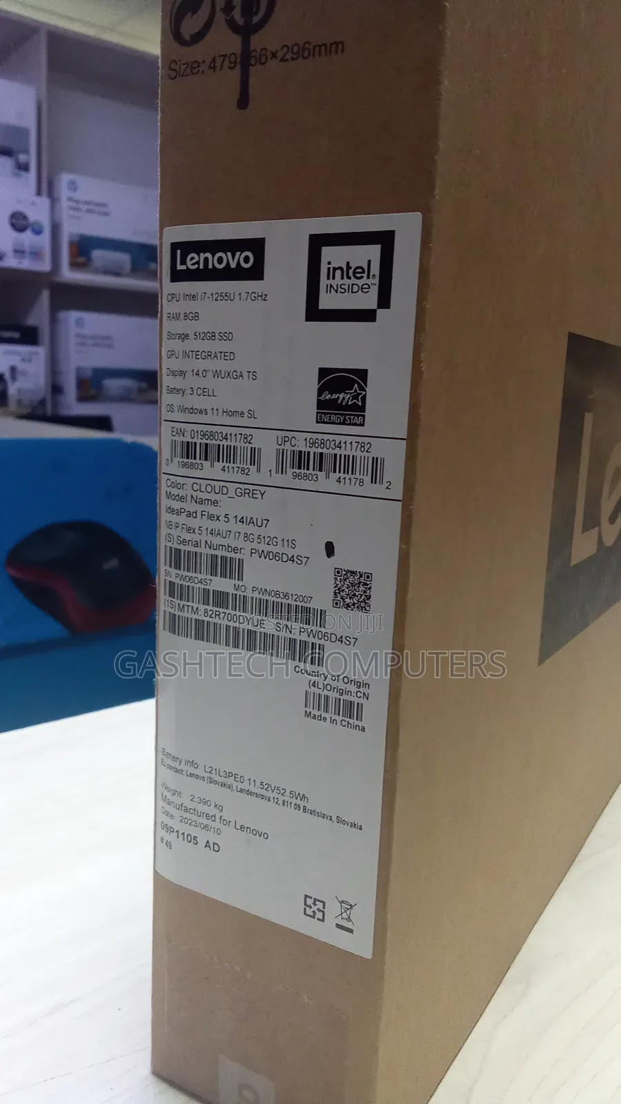 New Laptop Lenovo Flex 5 8GB Intel Core I7 SSD 512GB