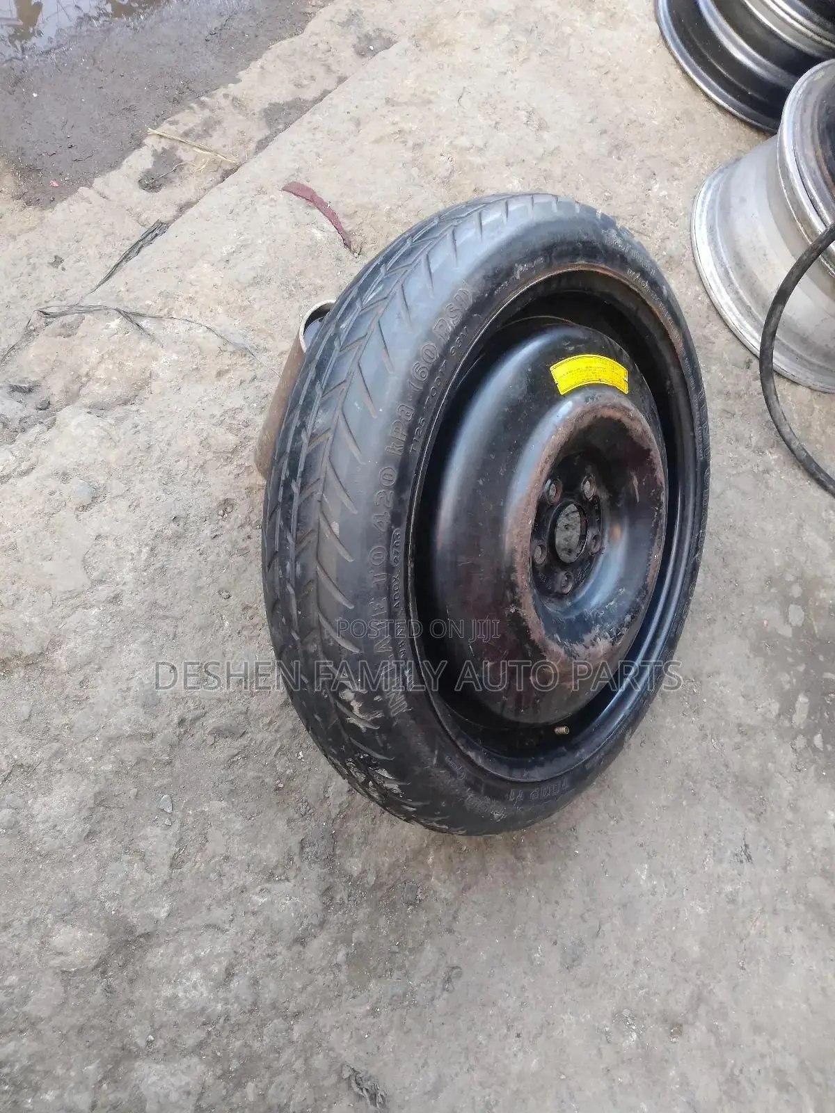 Subaru Spare Wheel, Donut