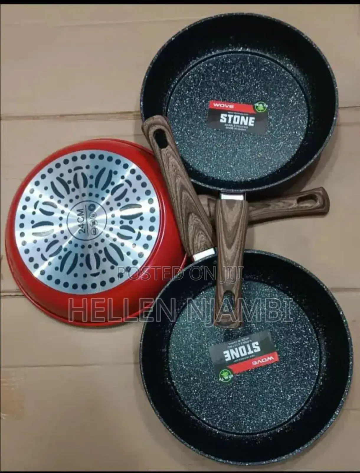 Stone/Granite Frying Pans