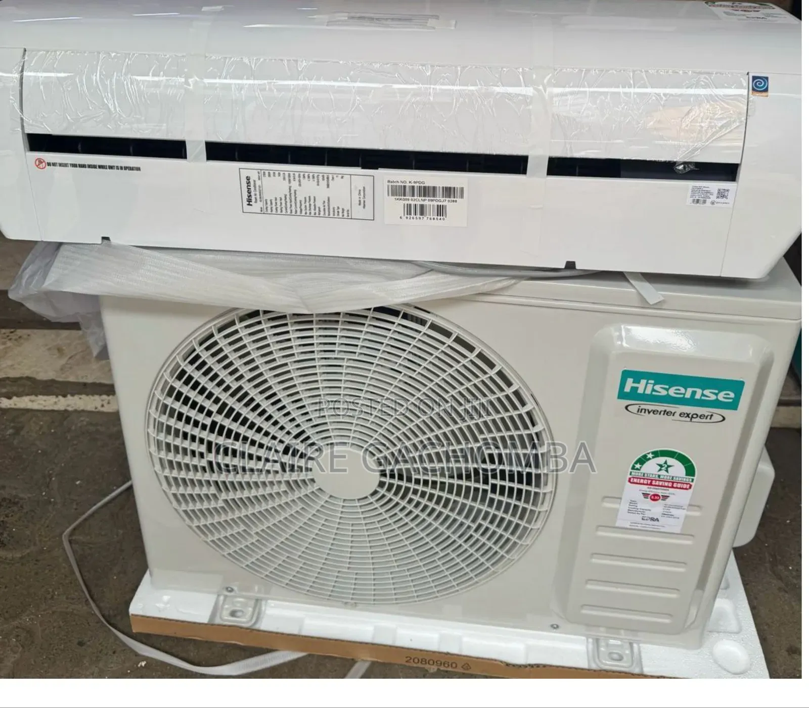 Hisense 12000btu Split Aircon Air Conditioner