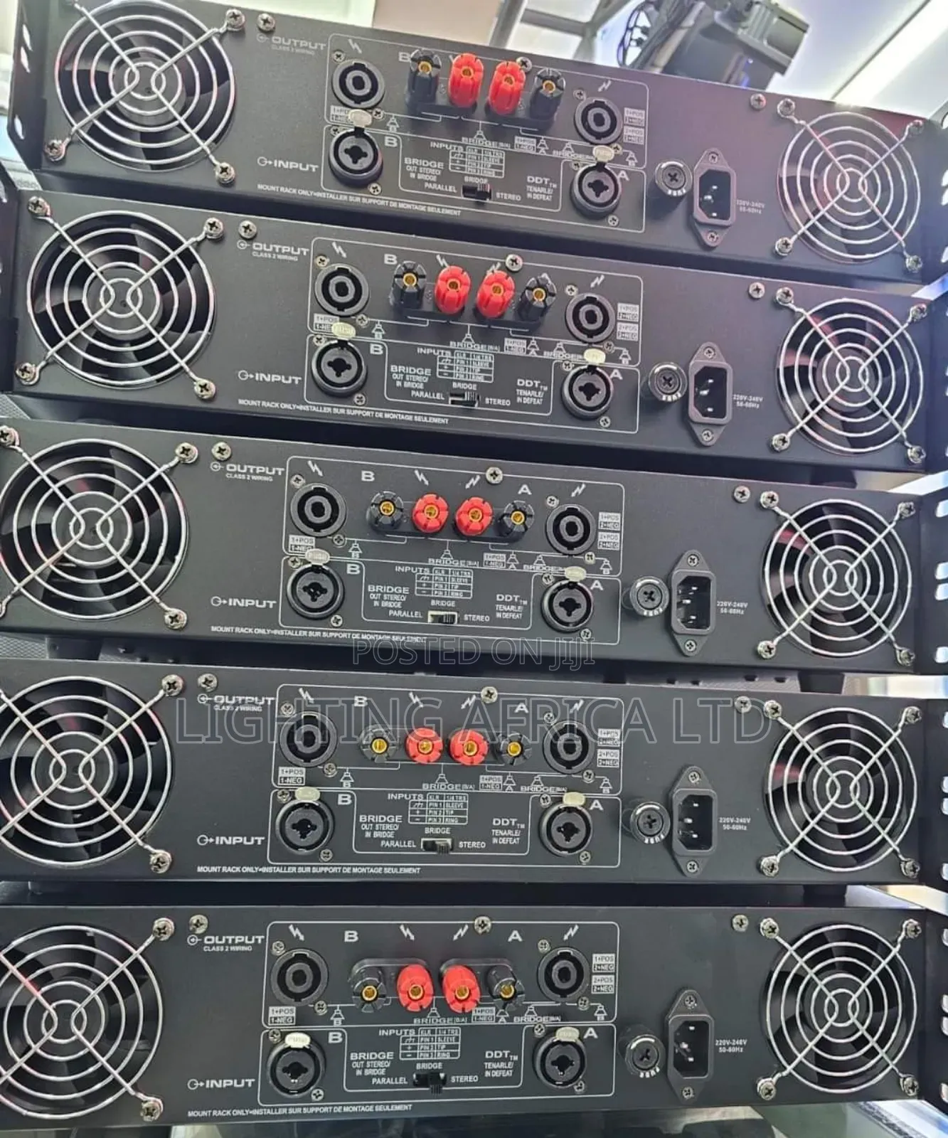 Cs 4000 Peavey Power Amplifier 4000w