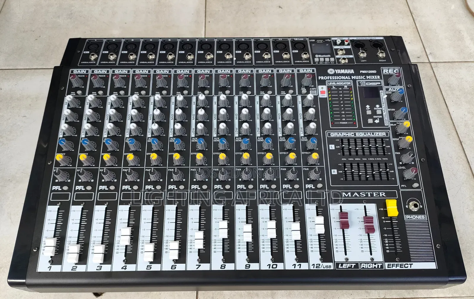 Yamaha 12ch Powered Mixer Usb/Bluetooth Inbuilt