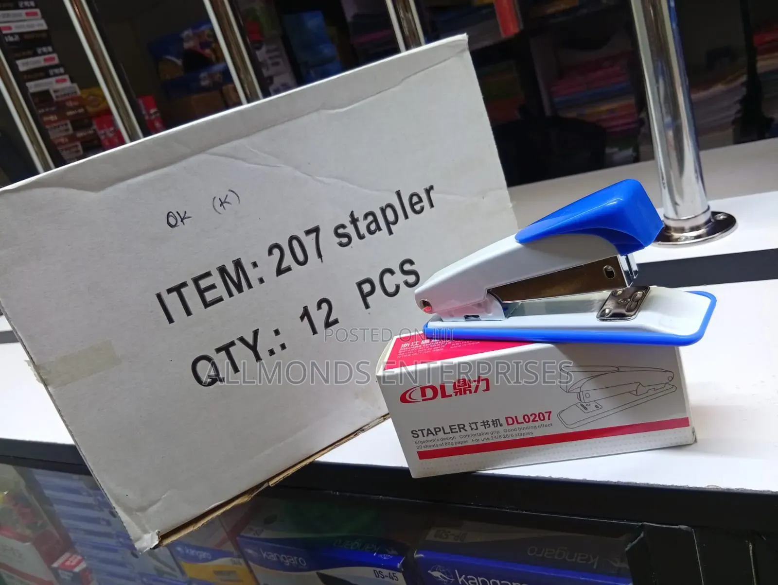 A Carton of Stapler- Dl 207 (12 Pieces Inside)