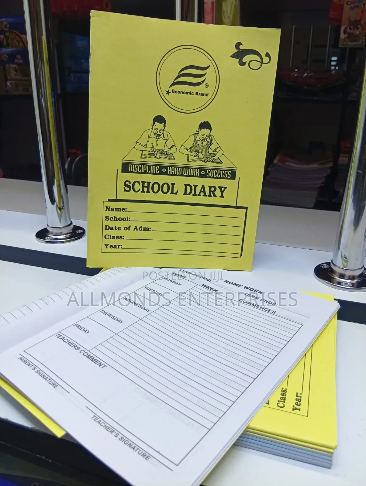 A5 School Diary- Economics