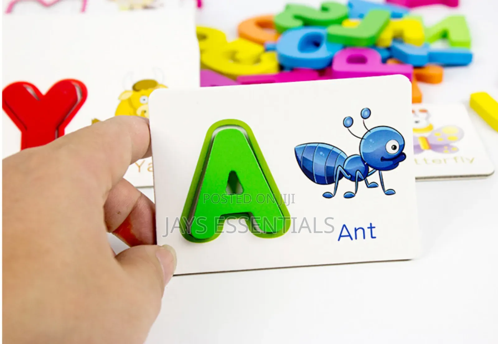 Montessori English Letter Learning Cards