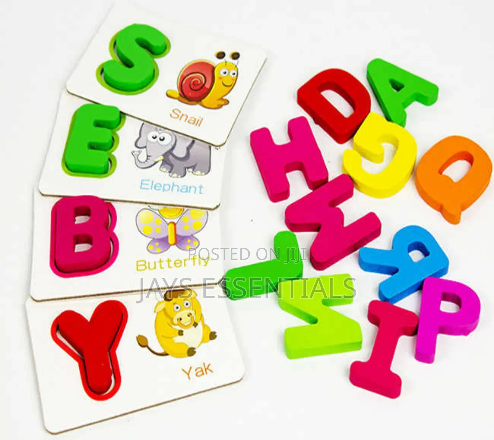 Montessori English Letter Learning Cards