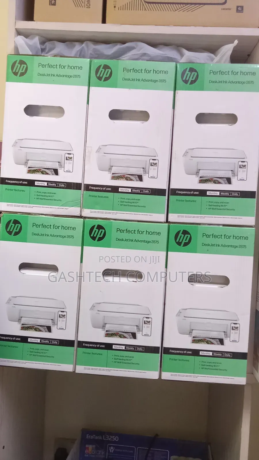 2875 Hp A4 Colored 3-in-1 Printer