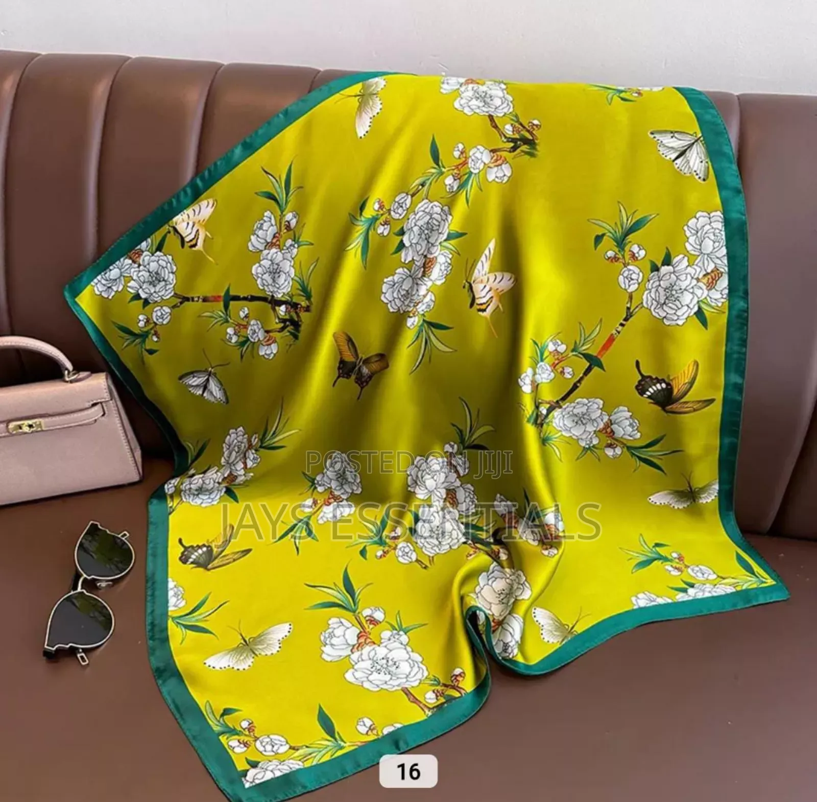 Colorful Square Silk Scarfs