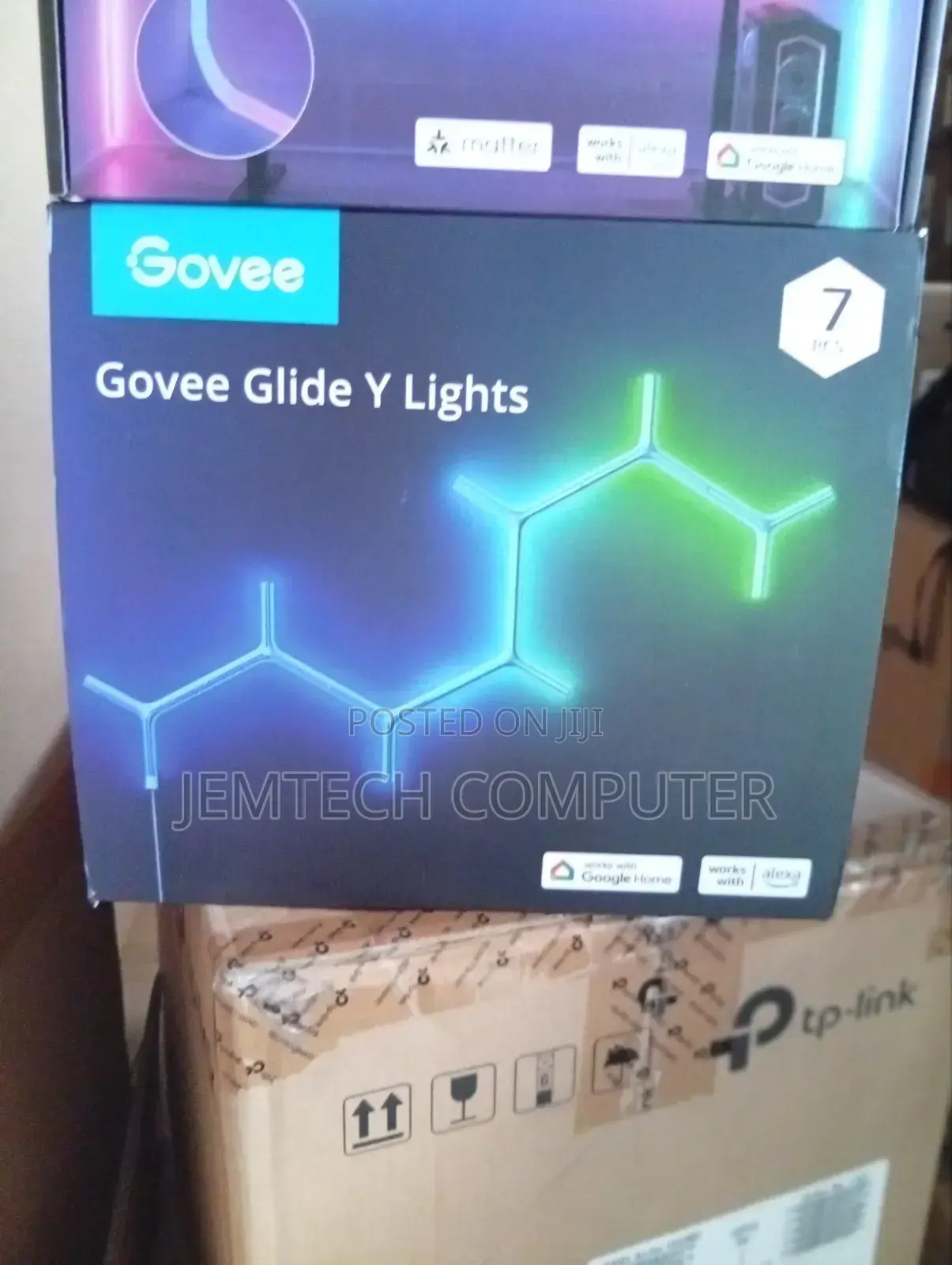 7 Pack Govee Y Shape Glide Lights Govee^° Y Shaped Glide