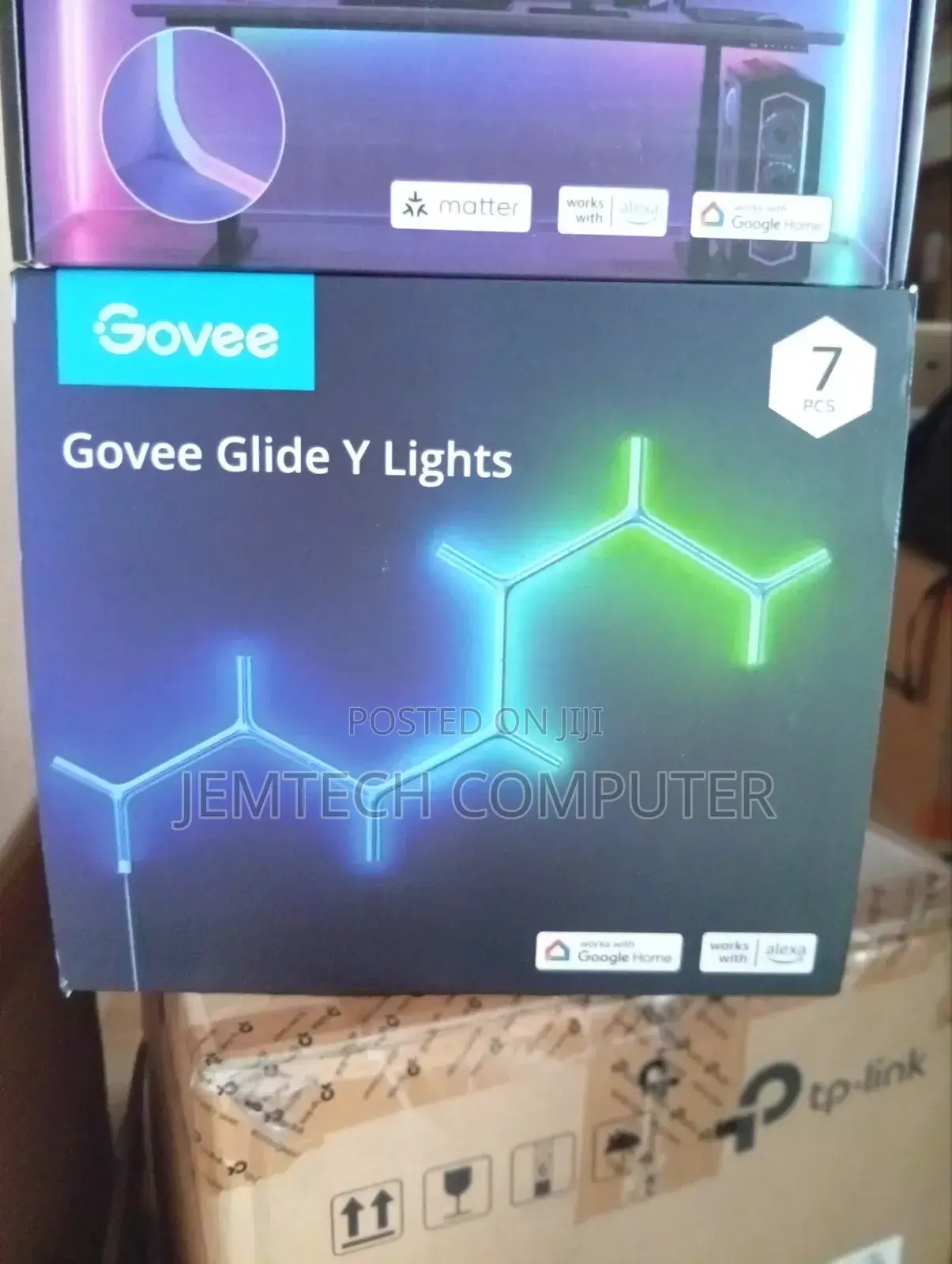 7 Pack Govee Y Shape Glide Lights Govee^° Y Shaped Glide