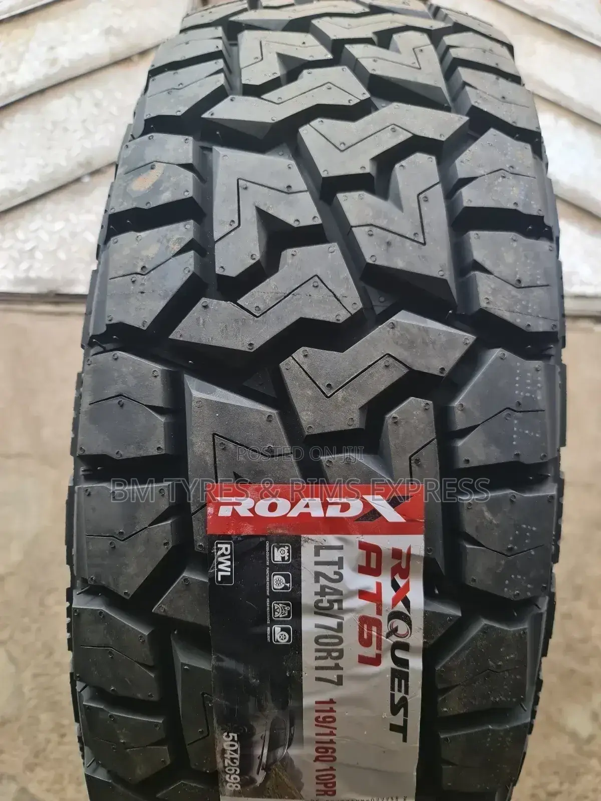 245/70 R17 Roadx Tyres (All Terrain) Commercial.