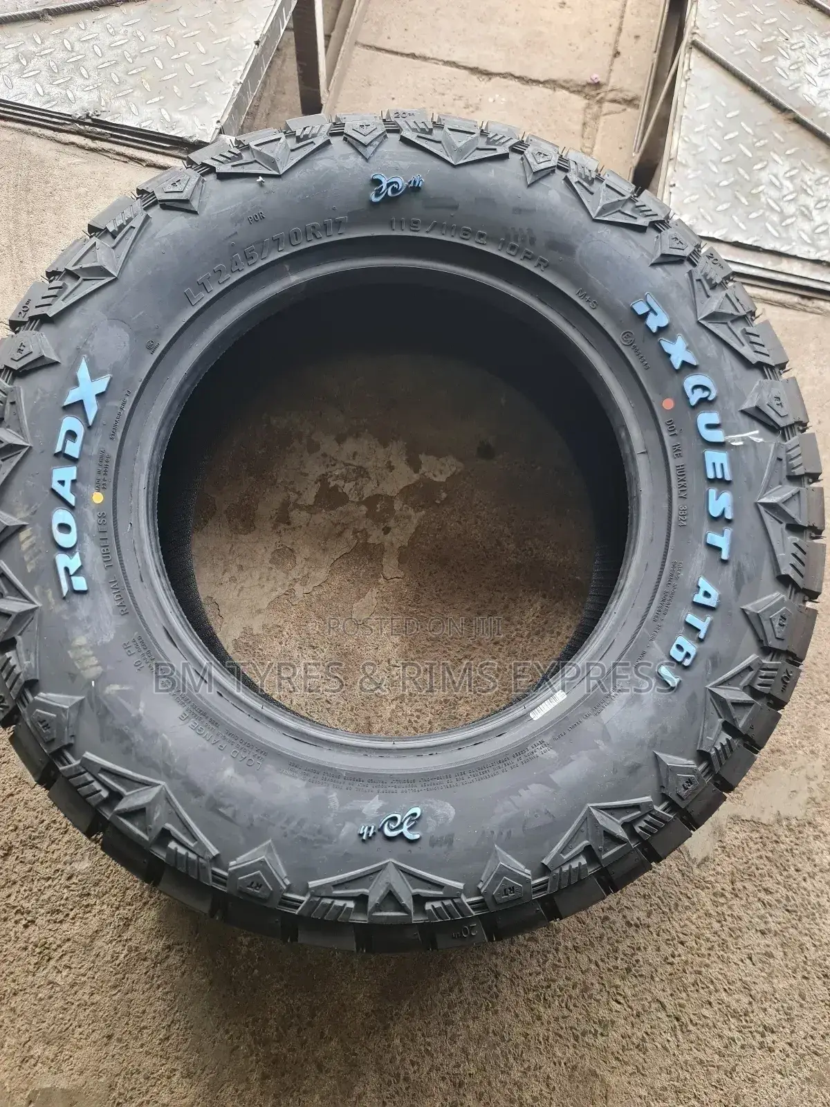 245/70 R17 Roadx Tyres (All Terrain) Commercial.
