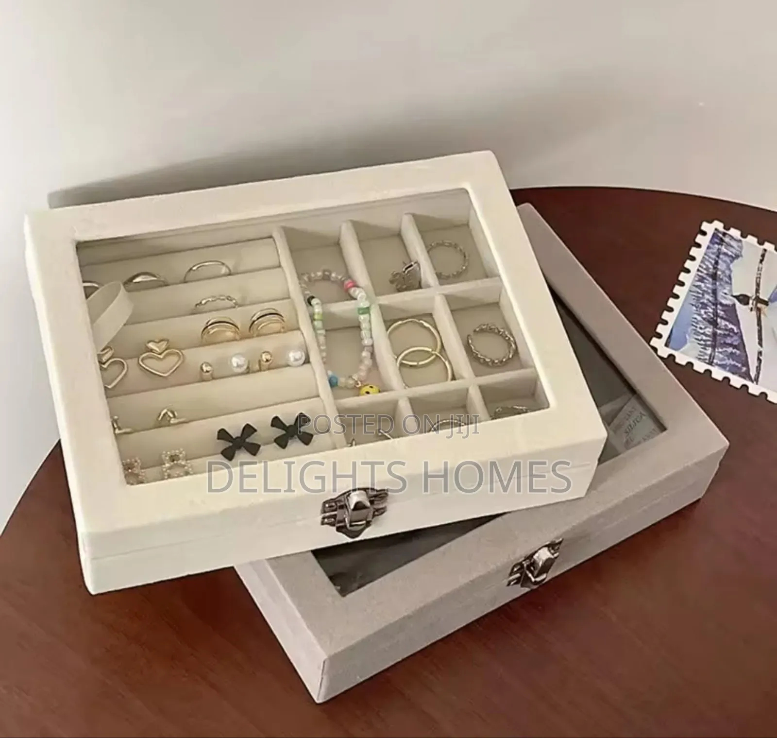 Velvet Jewellery Box-Pa