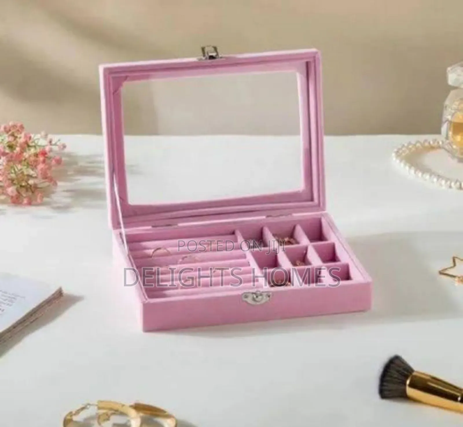 Velvet Jewellery Box-Pa