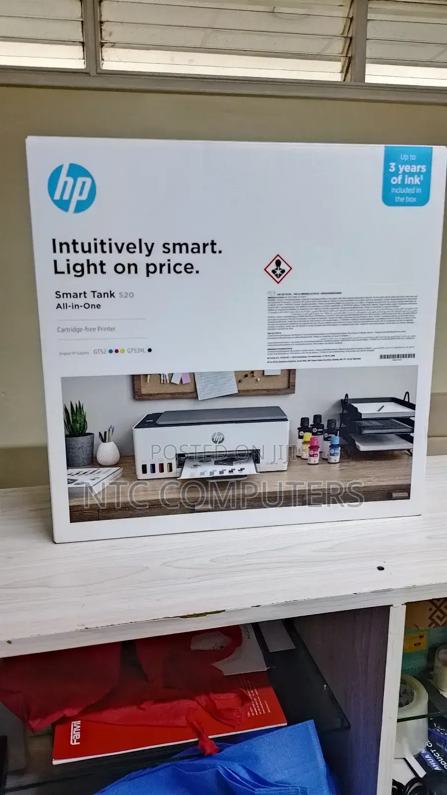 Hp Smart Tank 520 All in One
