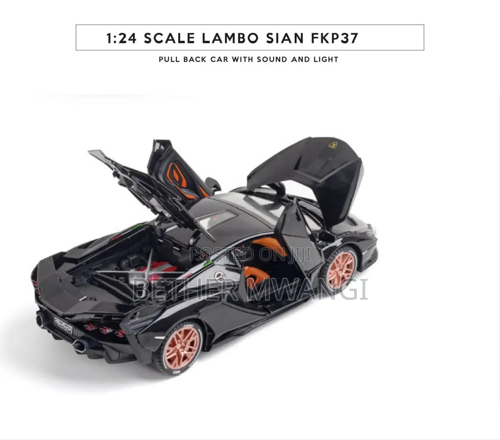 The Lamborghini Sian FKP 37 Die Cast Car in Kenya
