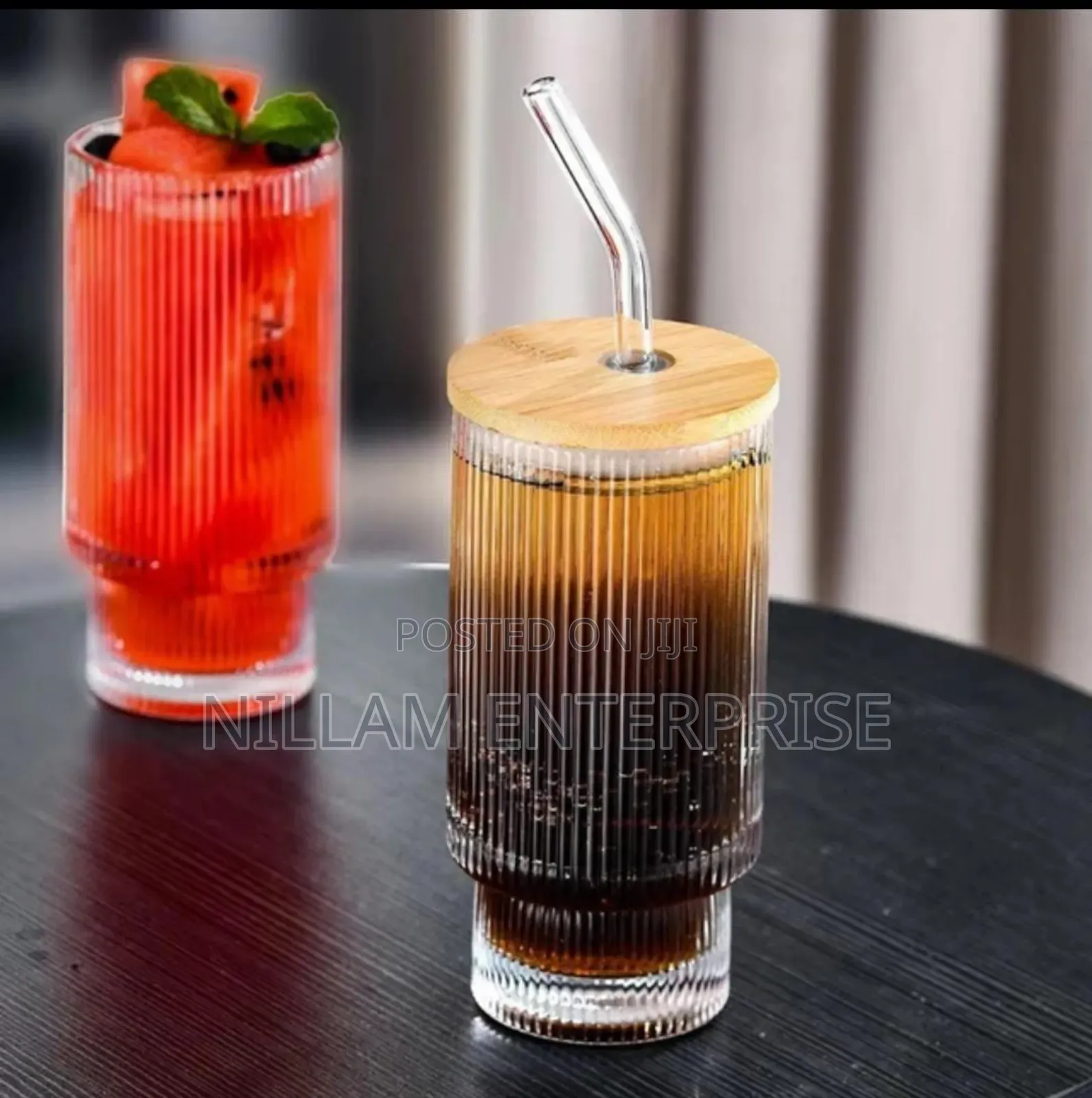 High Borosilicate Glass Coffee /Milk/Juice/Water Tumbler.