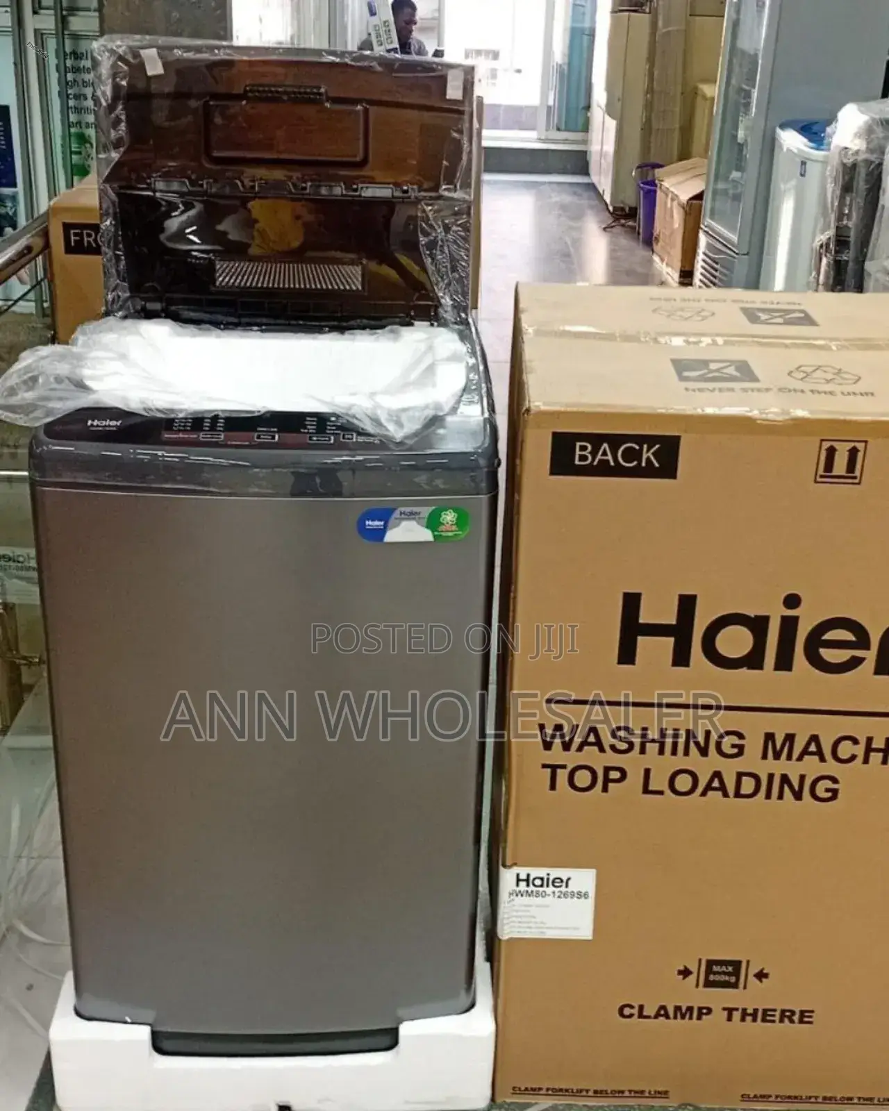 Haier 8kg Top Load Fully Automatic Washing Machine
