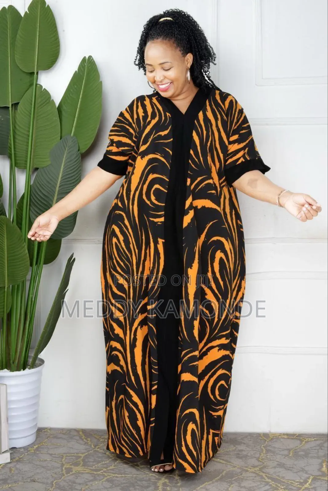Brown Designer Church Long/Wedding Dress